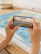 Карта Мира интерактивная, физическая, 101×66 см, 1:29 млн, ламинированная настенная - Фото 10