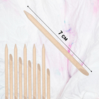 Апельсиновые палочки для маникюра, 7 см, 10 шт. - Фото 2