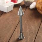 Гвоздь кондитерский для создания цветов Доляна, 13.5×2.5 см, серебристый - Фото 2