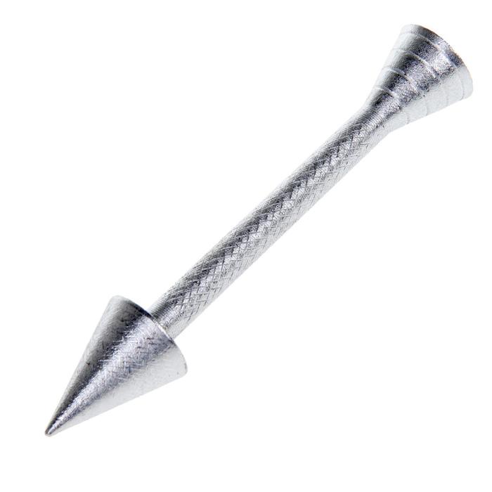 Гвоздь кондитерский для создания цветов Доляна, 13.5×2.5 см, серебристый - Фото 1