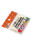 Блок-закладка с липким краем, 5 цветов по 20 листов, 12×44 мм, флуоресцентные, пластиковые, в блистере, МИКС - Фото 3