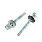 Саморезы кровельные TECH-KREP, 5.5х51 мм, сверло, цинк, с шайбой, 60 шт. - Фото 2