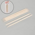 Апельсиновые палочки для маникюра, на блистере, 11,4 см, 6 шт - Фото 1