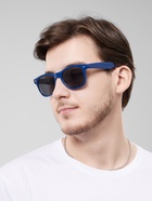 Очки солнцезащитные «OneSun. Wayfarer», uv 385, синий, чёрный - Фото 2