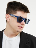 Очки солнцезащитные «OneSun. Wayfarer», uv 385, синий, чёрный - Фото 4