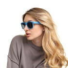 Очки солнцезащитные «OneSun. Wayfarer», uv 385, синий, чёрный - Фото 5