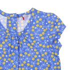 Платье типа "Туника" для девочки, рост 92 см (52), цвет жёлтый/голубой (арт. CSK 61045 (94)) - Фото 2