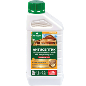 Антисептик для наружных работ Prosept Exterior. Концентрат, 1л  (артикул 1348770)  большой выбор товаров оптом и в розницу по низким ценам с доставкой