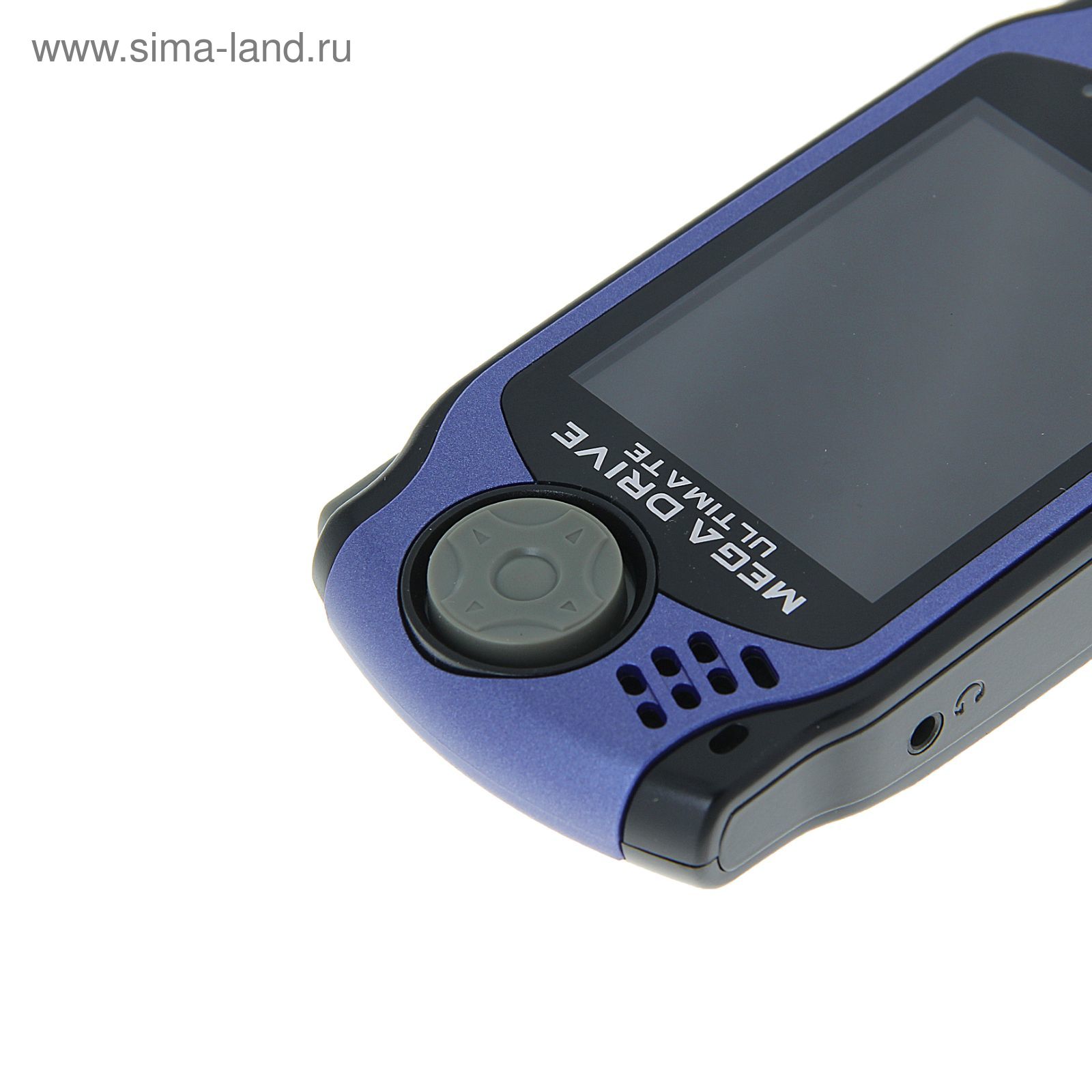 Игровая приставка MegaDrive Portable Ultimate, 3 картриджа, синяя