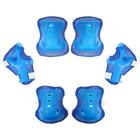 Защита роликовая ONLYTOP OT-2020, р. S, цвет синий - Фото 1