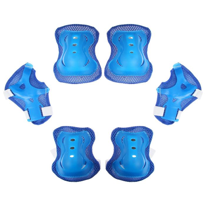 Защита роликовая ONLYTOP OT-2020, р. S, цвет синий - Фото 1