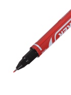 Маркер перманентный, красный, двухсторонний, узел 2.0 мм/0.7 мм - Фото 4