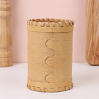 Туес «Шишки», 8×8×10 см, береста - Фото 4