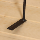 Кочерга металлическая с деревянной ручкой, длина 60 см - Фото 6