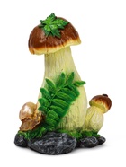 Садовая фигура из полистоуна «Гриб с ягодой и улиткой», 32.5×19×26 см - Фото 9