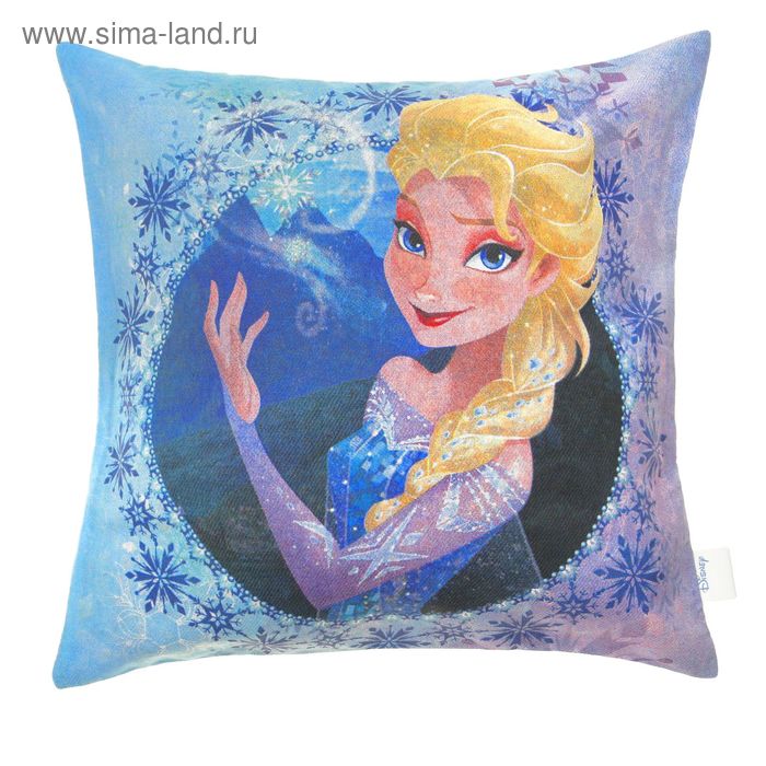 Наволочка панно "Холодное сердце", размер 40х40 см 100% хлопок, поплин - Фото 1