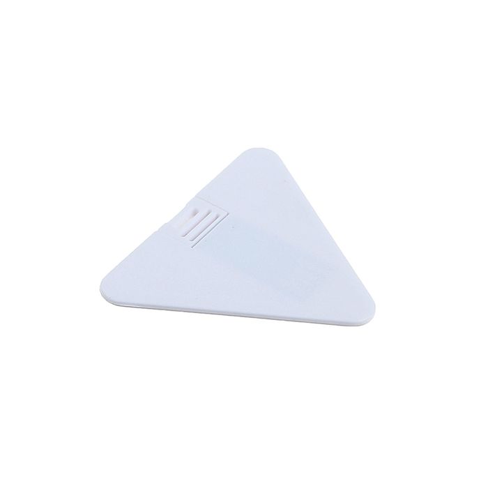 Флешка, 8 Гб, USB2.0, треугольная визитная карточка, под УФ-печать, белая
