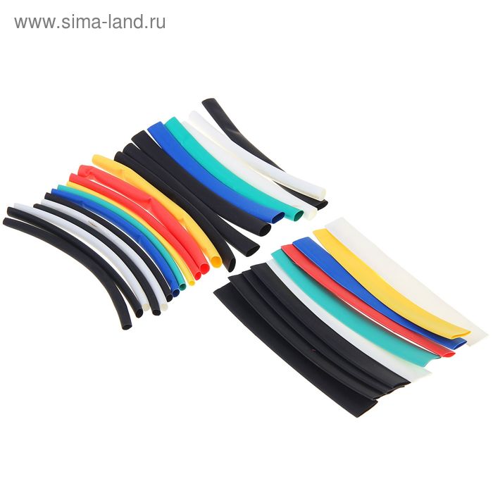Набор цветных термоусаживаемых трубок "Колорит", ТУТнг: 4:2, 6:3, 8:4, длина 100 мм - Фото 1