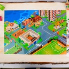Игра развивающая "Мой город", 83 многоразовые наклейки - Фото 4