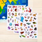 Настольная развивающая игра «Животные со всего света», 103 наклейки - Фото 5