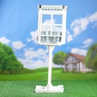 Кашпо "Окошечко на ножке" 30*16*82см - Фото 3