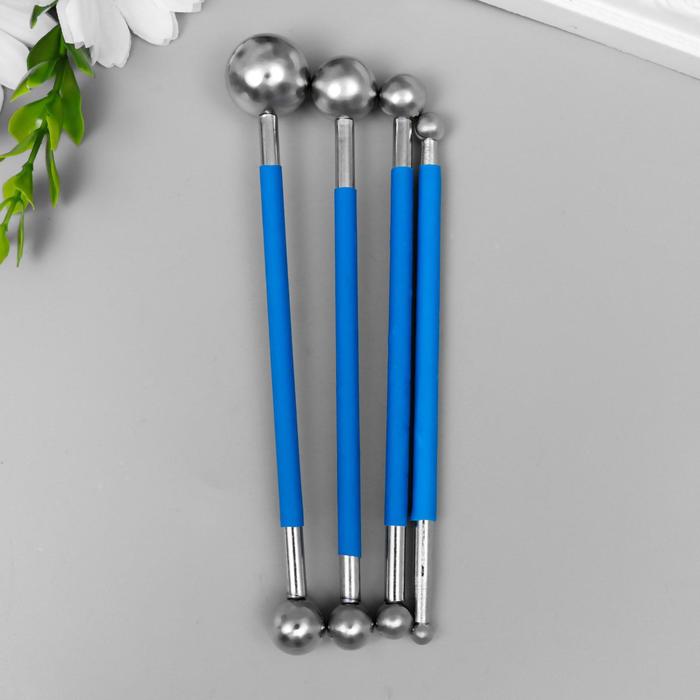 Набор инструментов для придания формы фоамирану 4 шт 14х7 см - Фото 1