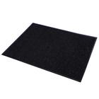 Коврик придверный влаговпитывающий, ребристый, «Стандарт», 90×120 см, чёрный - Фото 2