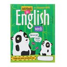Тетрадь для записи английских слов 24 листа "Панда", для начальной школы - Фото 1
