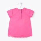 Платье для девочки, рост 68 см (44), цвет розовый - Фото 3