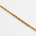 Нить для плетения, d = 2 мм, 25 ± 1 м, цвет золотой - Фото 4