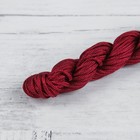 Нить для плетения, d=2мм, 12±1м, цвет №116 бордовый - Фото 2