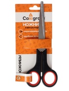 Ножницы канцелярские 16.5 см, «Стандарт», пластиковые ручки, европодвес - Фото 2