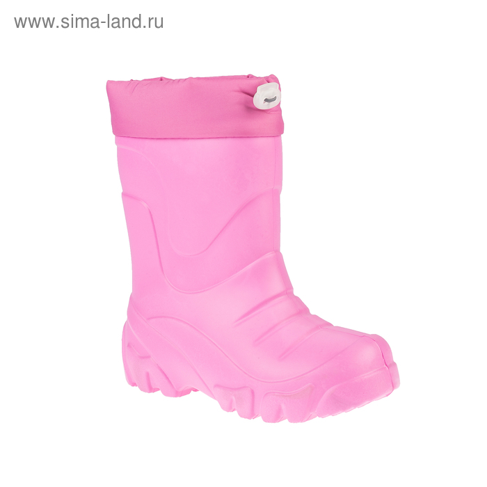Сапоги детские «ЭВА», цвет розовый, размер 35/36 - Фото 1