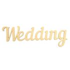 Декоративное слово "Wedding" МДФ 29х10х0,3 см - Фото 1