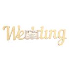 Декоративное слово "Wedding" МДФ 29х10х0,3 см - Фото 6