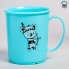 Кружка с декором 180 мл, детская, пластиковая - Фото 4