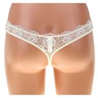 Трусы женские стринги ICD31182 Basic Lace avorio, р-р 44 (3) - Фото 2