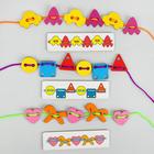 Большой шнуровальный набор, 72 детали, 3 шнурка, 10 плашек - Фото 5