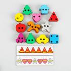 Большой шнуровальный набор, 72 детали, 3 шнурка, 10 плашек - Фото 6