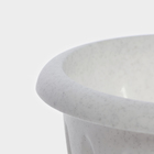 Кашпо настенное для цветов «Фелиция», 1 л, d=16 см, мраморное - Фото 9