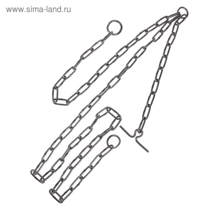 Цепь для выгона КРС трехконцевая, калибр 5 х 36 мм - Фото 1