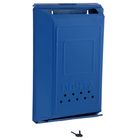 Ящик почтовый «Классика», вертикальный, с замком-щеколдой, синий - Фото 2