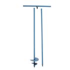 Бур садовый, шнековый, d = 150 мм, длина 2 м, цвет МИКС - Фото 6