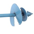 Бур садовый, шнековый, d = 150 мм, длина 2 м, цвет МИКС - Фото 7