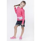 Кроссовки детские, цвет розовый, размер 28 - Фото 5