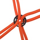 Резинка для крепления багажа Airline "Паук", 80 см, d8 мм, металлические крючки, набор 4 шт - Фото 4