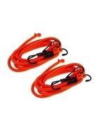 Резинка для крепления багажа Airline, 80 см, d=8 мм, металлические крючки, набор 2 шт. - Фото 6