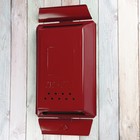 Ящик почтовый «Классика», вертикальный, с замком-щеколдой, вишнёвый - Фото 3
