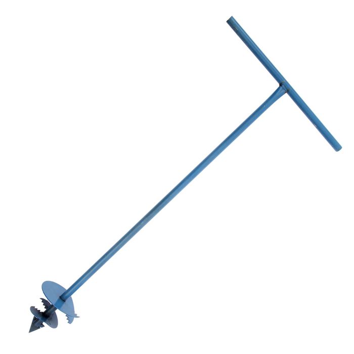 Бур садовый, шнековый, d=150 мм, длина 1 м - Фото 1