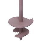 Бур садовый, шнековый, d=150 мм, длина 1 м - Фото 4